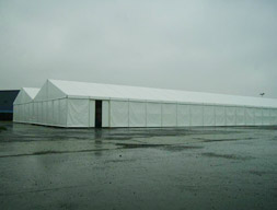 倉(cāng)儲(chǔ)帳篷：上海科勒公司倉(cāng)儲(chǔ)帳篷